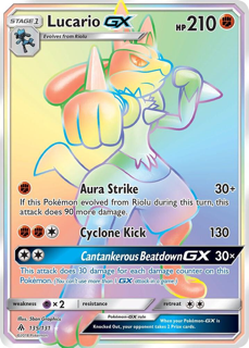 Lucario GX (Secret) - SM - Forbidden Light (SM06)