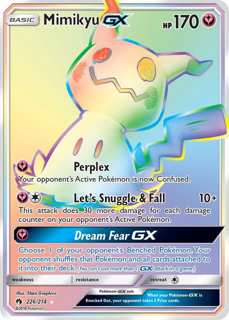 (POS) Mimikyu GX (Secret) - SM - Lost Thunder (SM8)