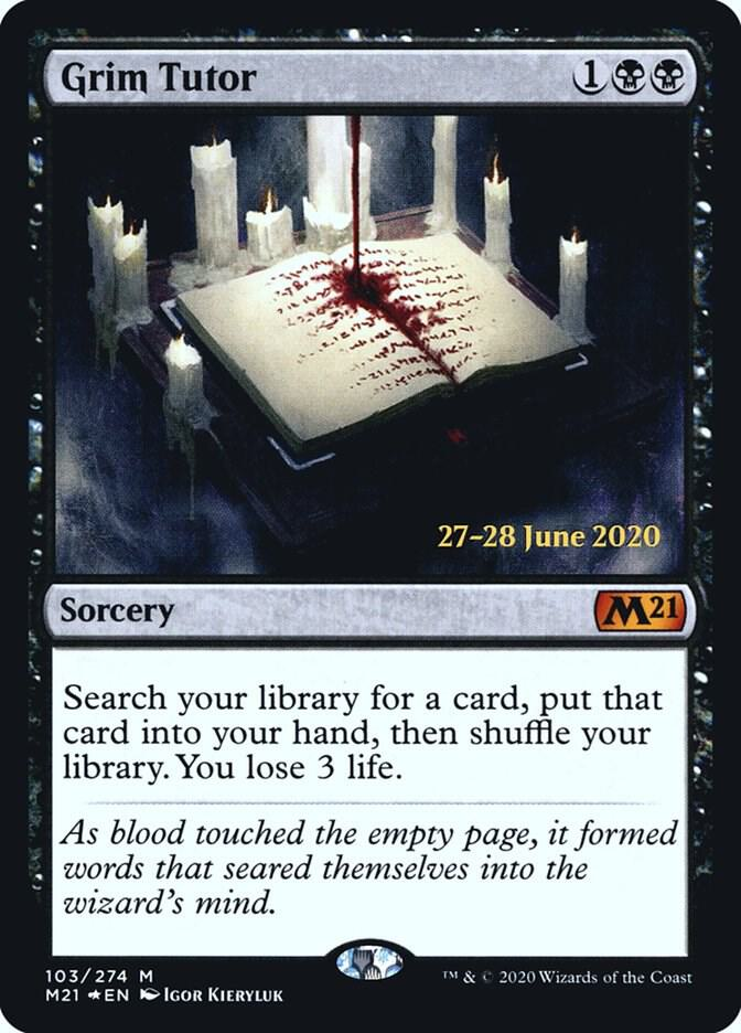 Grim Tutor - Prerelease Cards (PRE)
