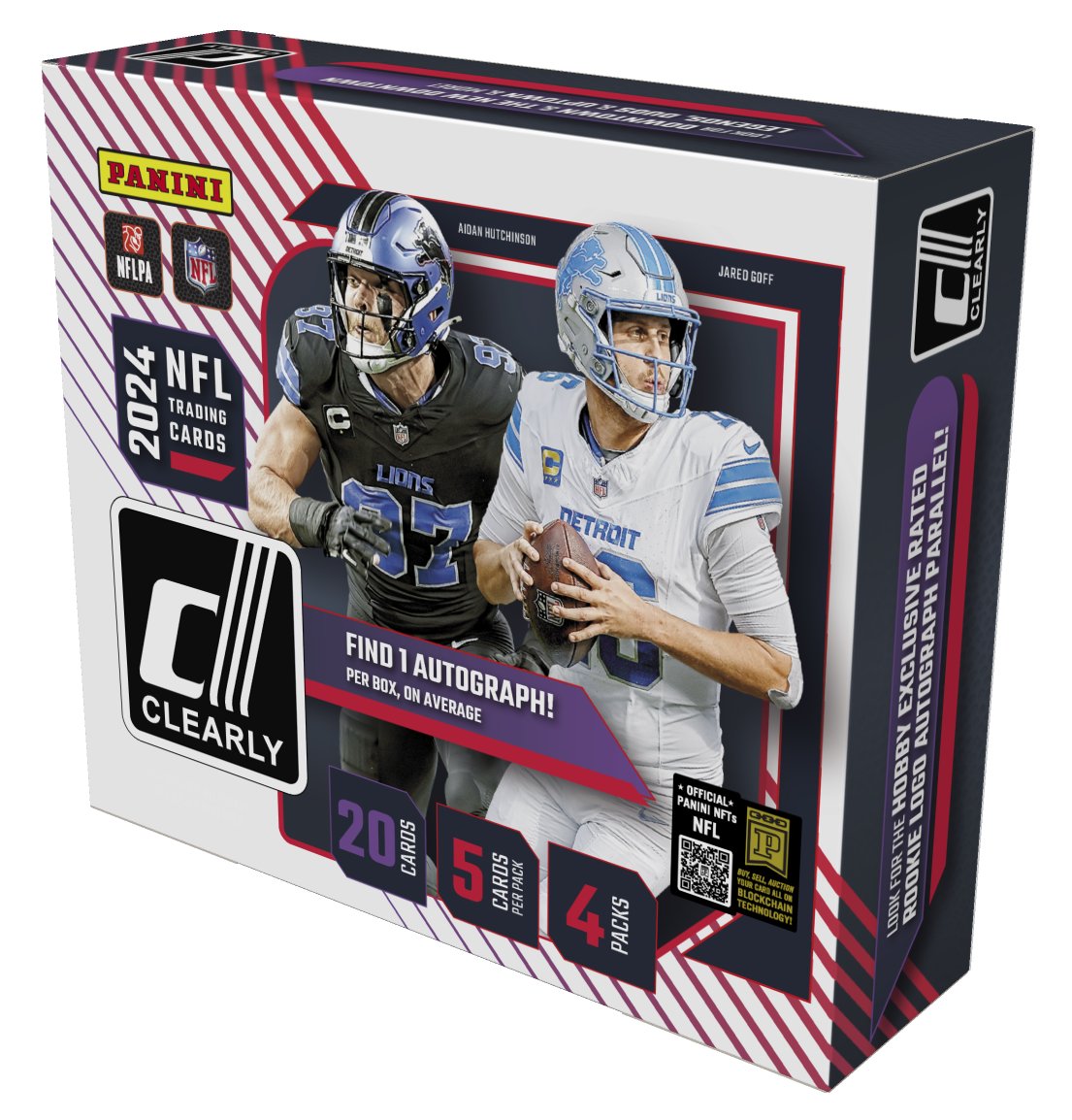 2024 Panini Clearly Donruss Football Hobby Box