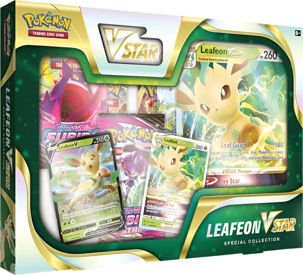 Pokemon TCG: Sword & Shield Leafeon VSTAR Special Collection