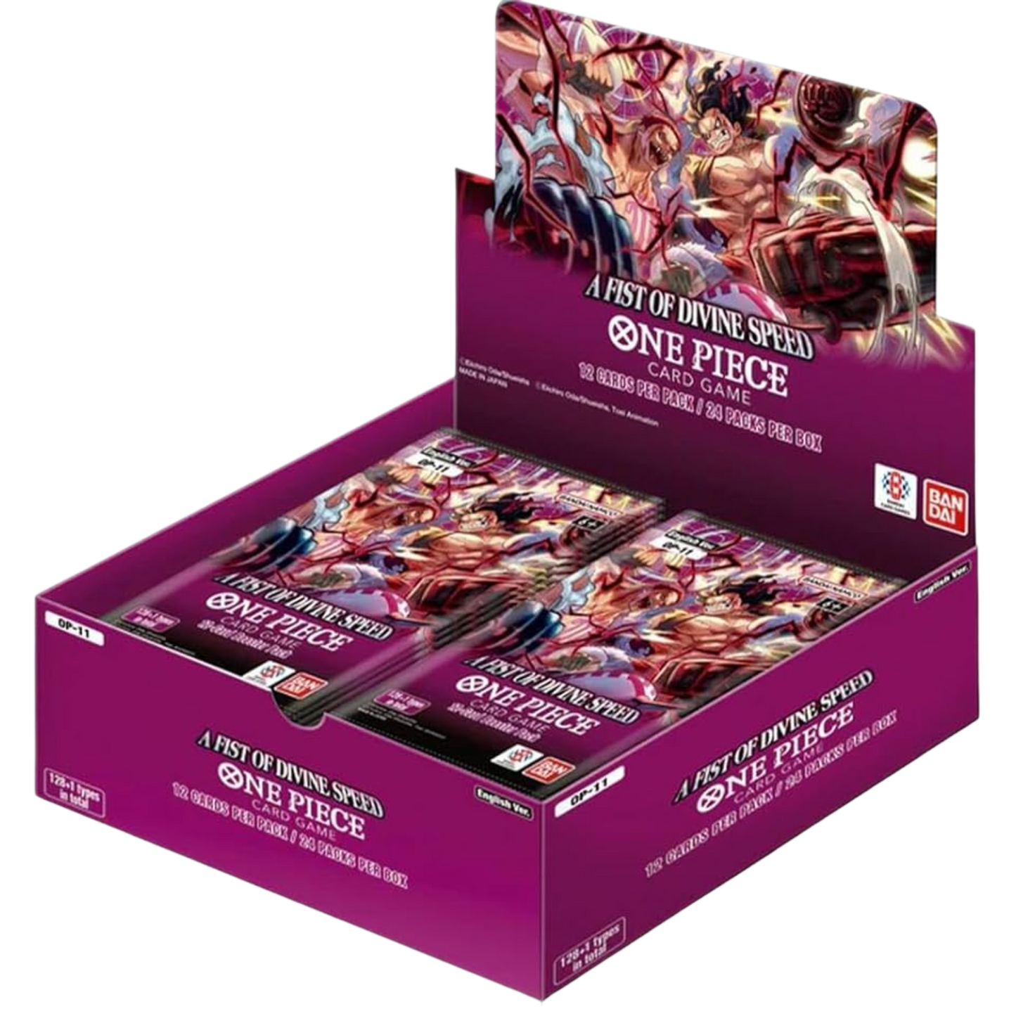 One Piece Card Game - A Fist of Divine Speed OP-11 Booster Box