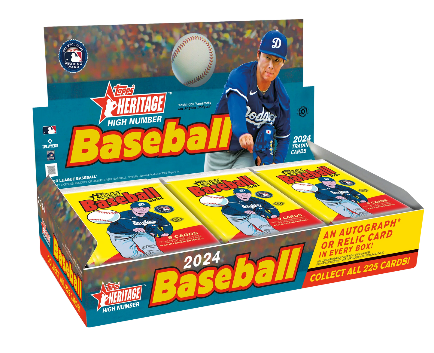 2024 Topps Heritage High Number Baseball Hobby Box