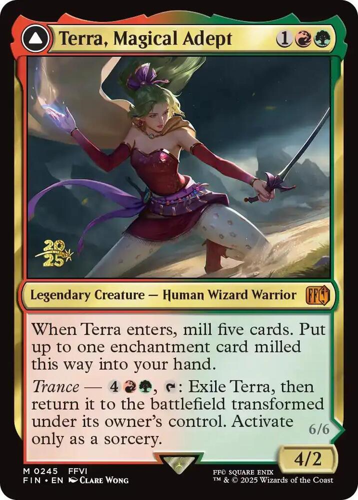 Terra, Magical Adept - Prerelease Cards (PRE)