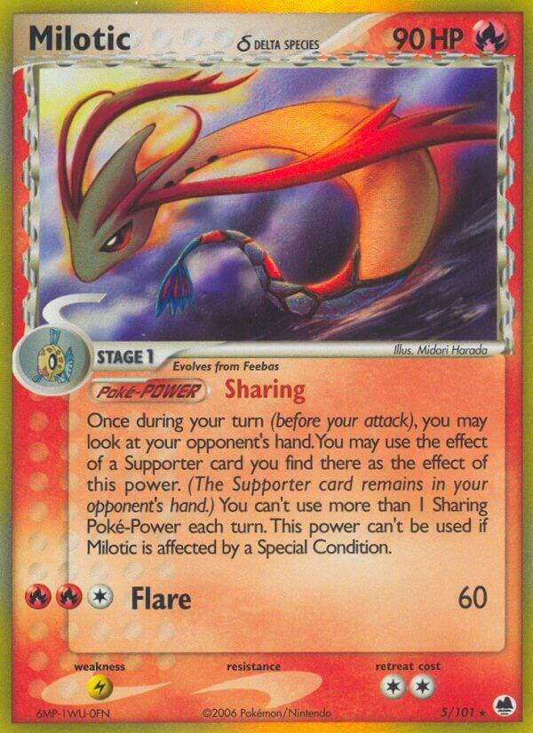 Milotic (Delta Species) - Dragon Frontiers (DF)