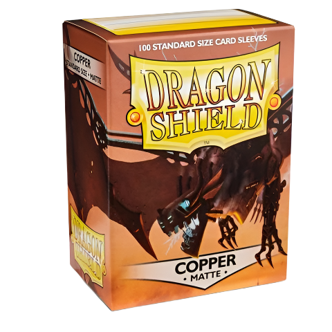 Dragon Shield Sleeves: Copper Matte (Box Of 100)