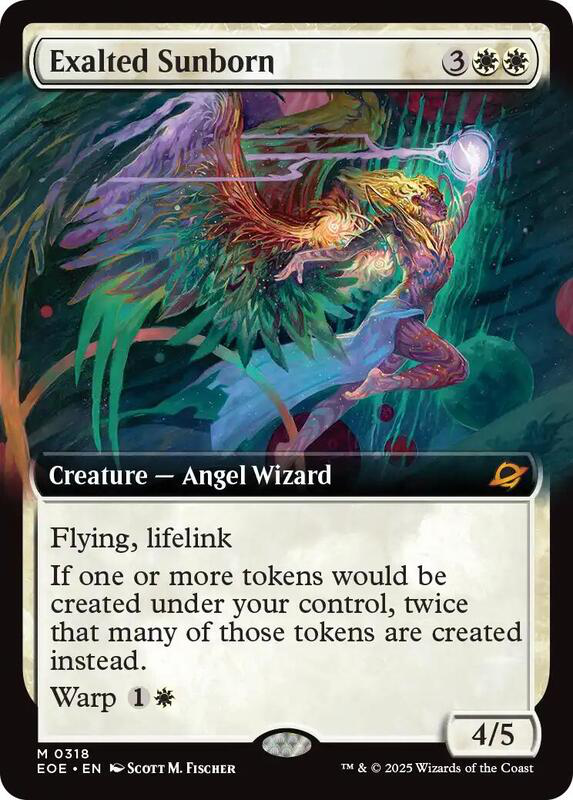 Exalted Sunborn (Extended Art) - Edge of Eternities (EOE)