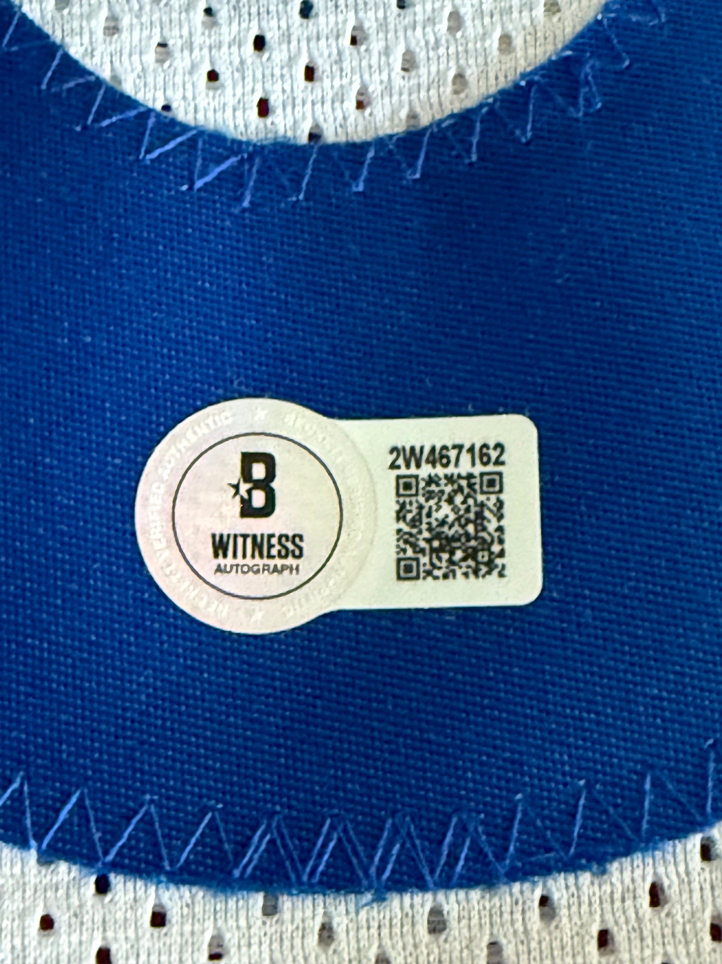 Jared Verse Autographed Signed White Custom Jersey - Beckett COA