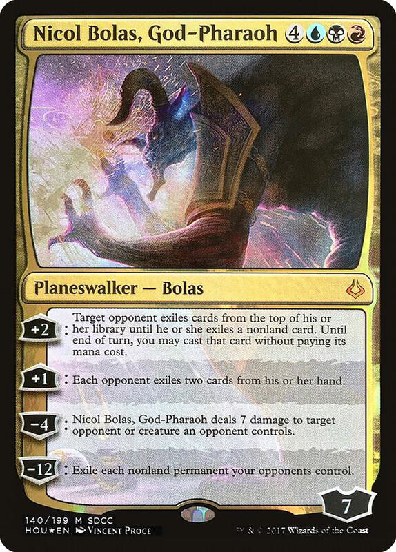 Nicol Bolas, God-Pharaoh (SDCC 2017 Exclusive) - Media Promos (MEDIA)