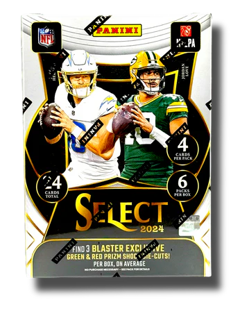 2024 Panini Select Football 6-Pack Blaster Box