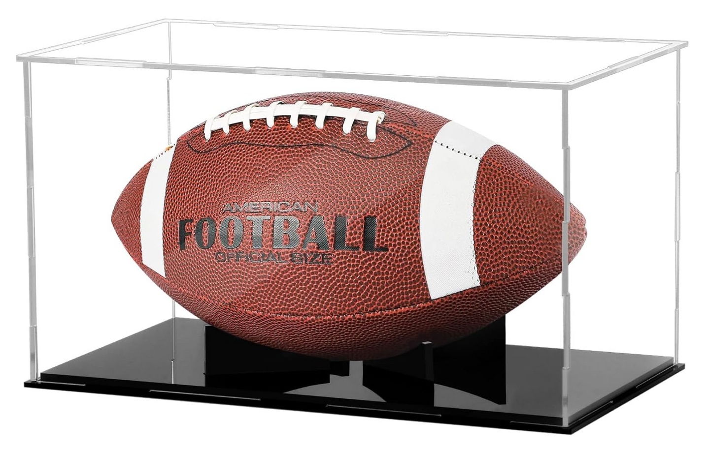 Trevor Lawrence Autographed Silver NFL "The Duke" Wilson Football (Fanatics) With Acrylic Case
