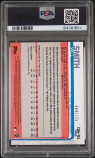 2019 Topps Chrome Baseball - Will Smith - X-Fractor Auto /125 - PSA 9 Authentic Auto