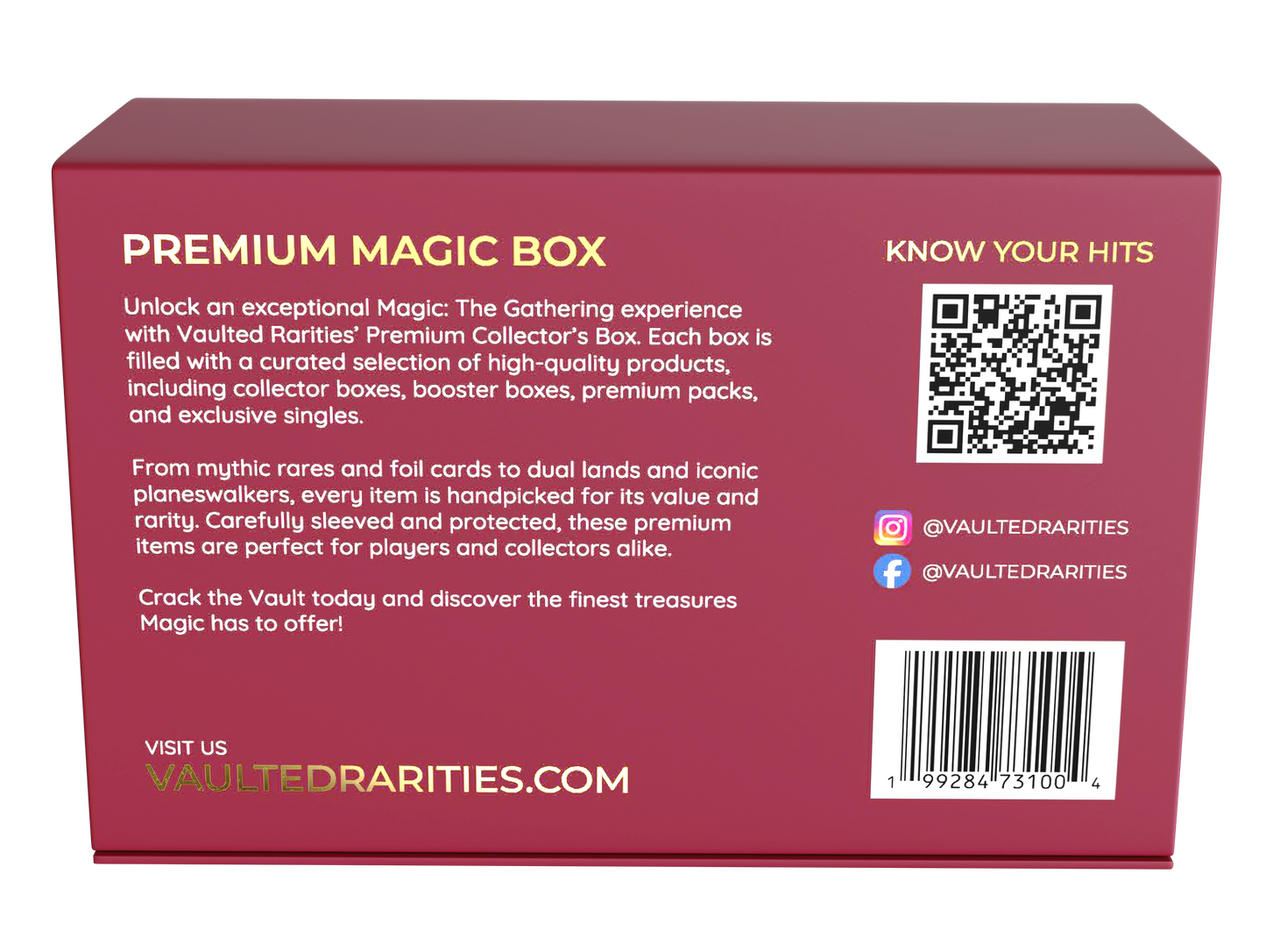 Vaulted Rarities - MTG Premium Re-Pack Box