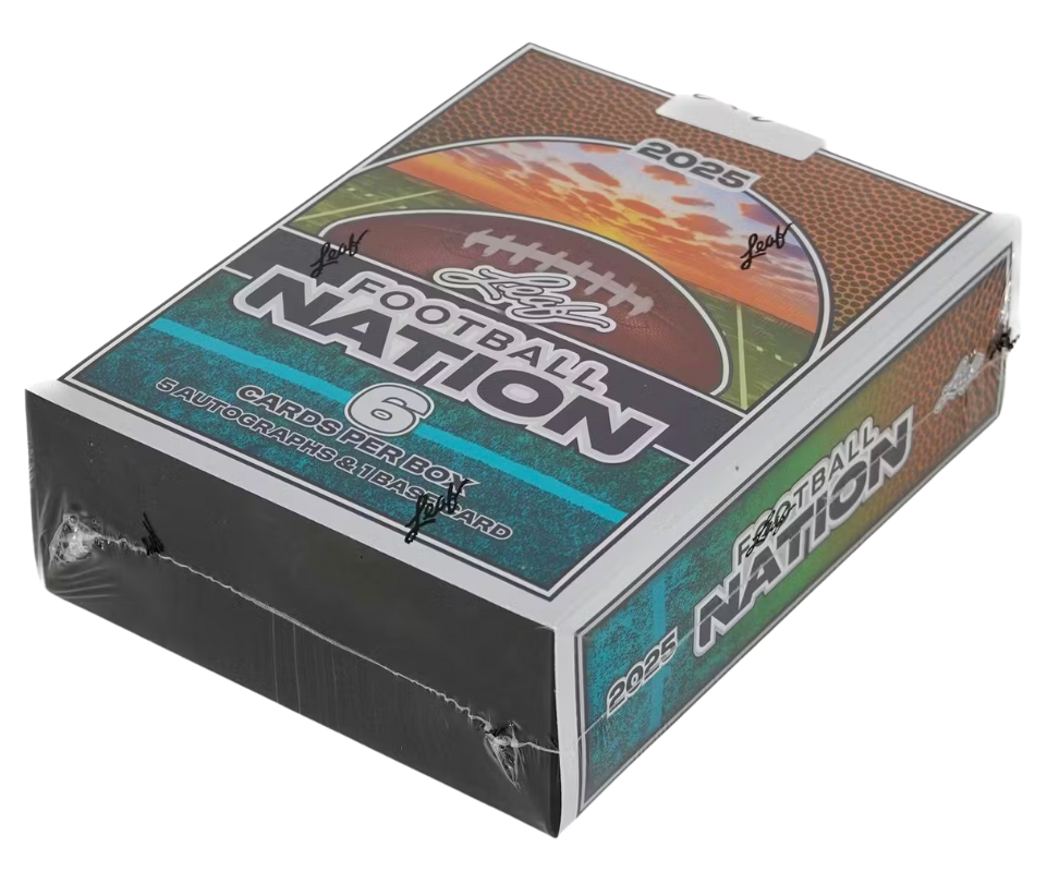 2025 Leaf Football Nation Hobby Box