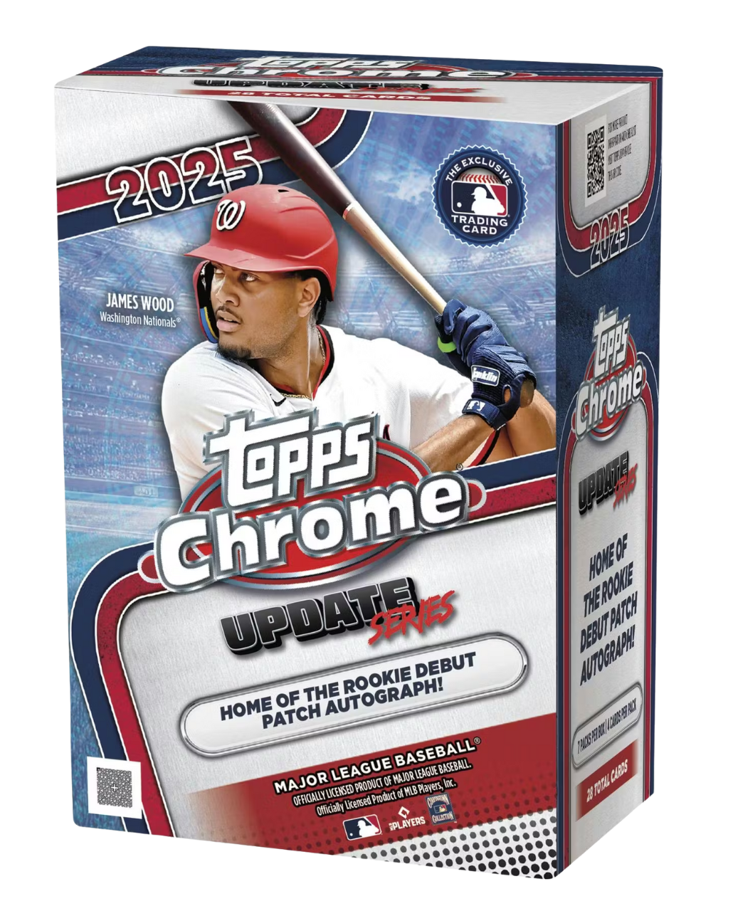 2025 Topps Chrome Update Series Baseball 7-Pack Blaster Box