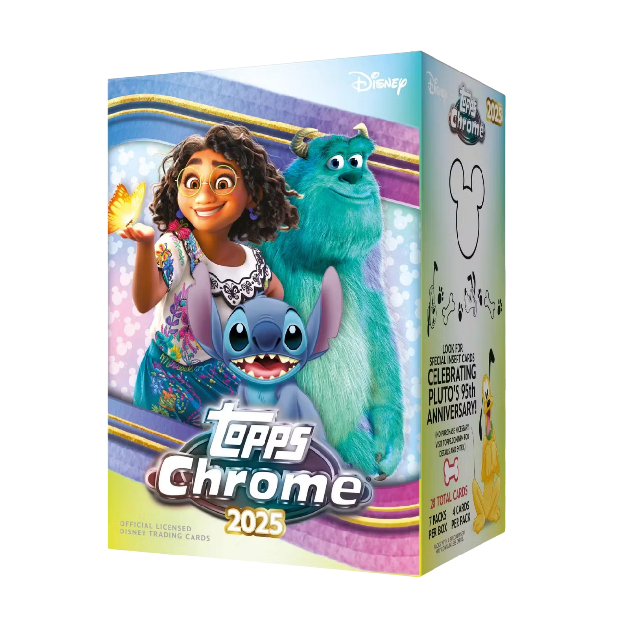 2025 Topps Disney Chrome 7-Pack Blaster Box