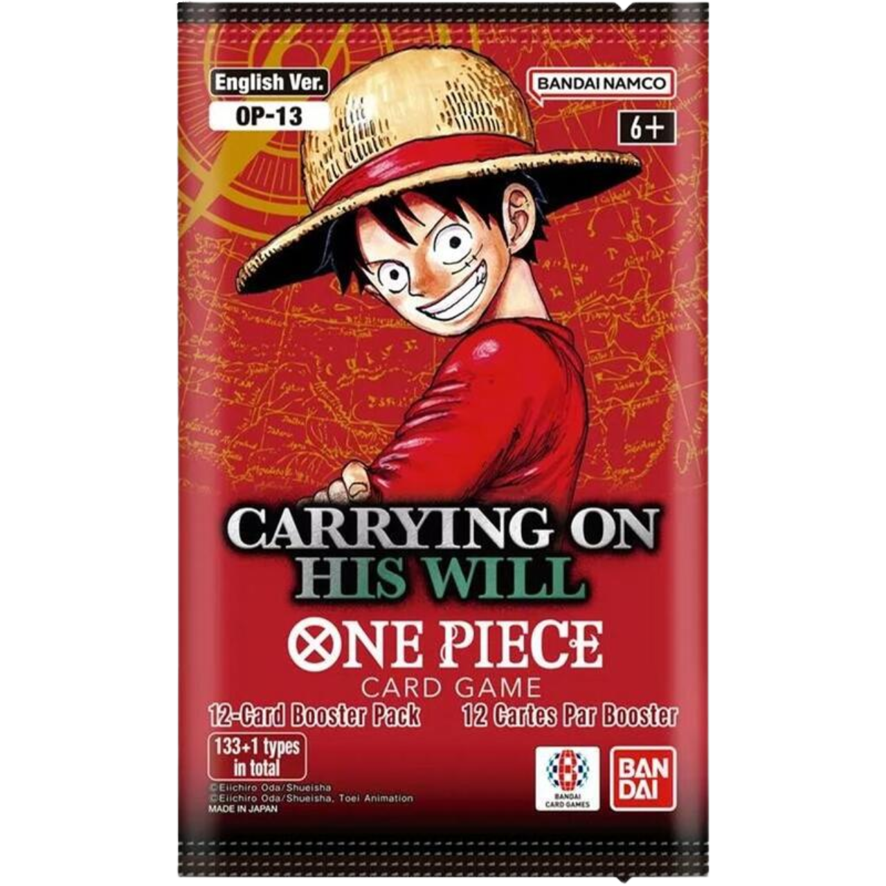 One Piece TCG - Carrying On His Will Booster Pack (OP-13)