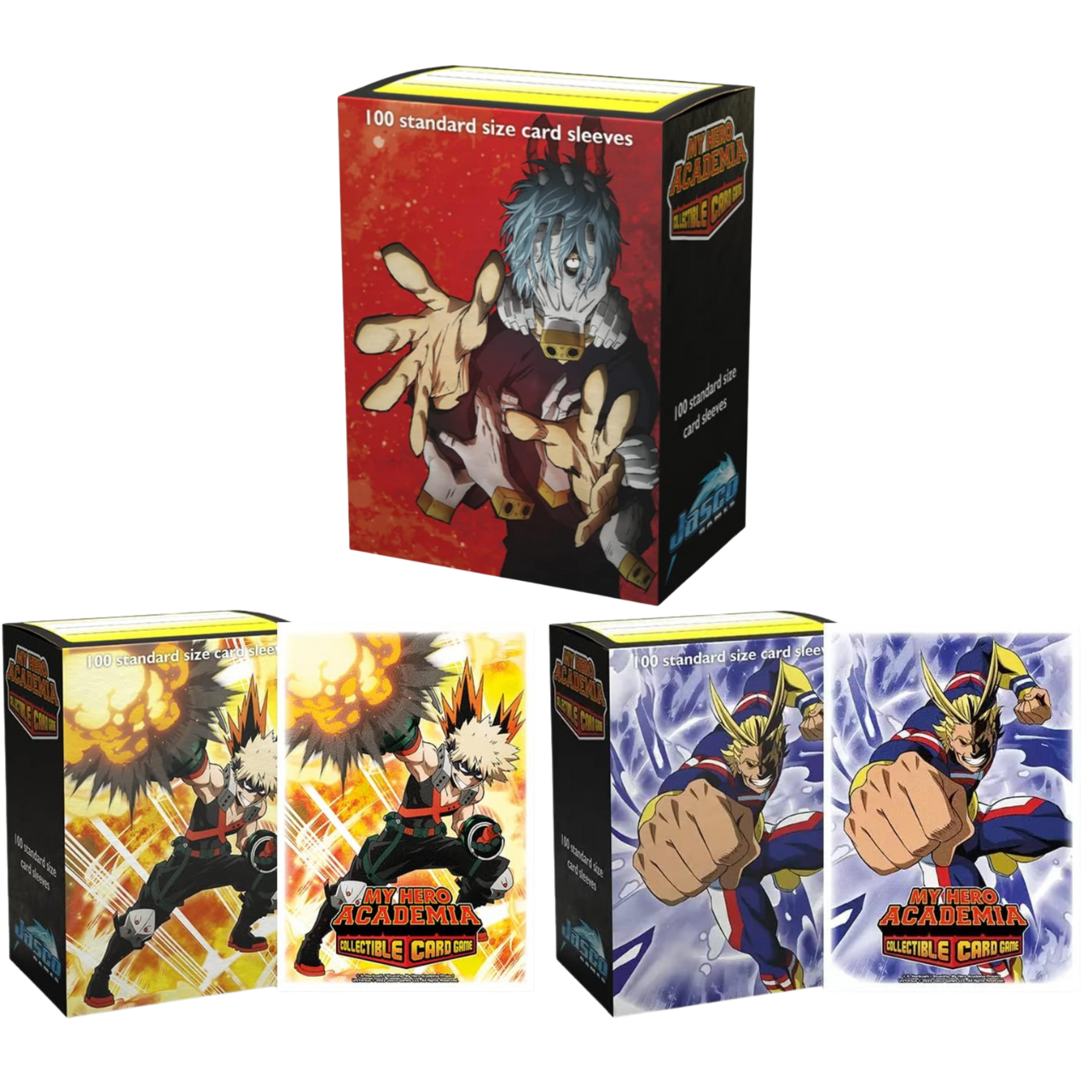 Arcane Tinmen Dragon Shield Sleeves – Matte Art: My Hero Academia