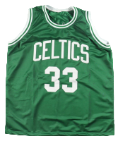 Larry Bird Signed Autographed Custom Jersey (Beckett)