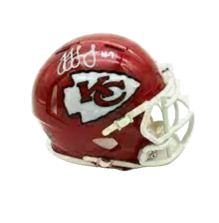 Juju Smith Schuster Autographed Signed Riddell Mini Helmet - Metabilia Certified