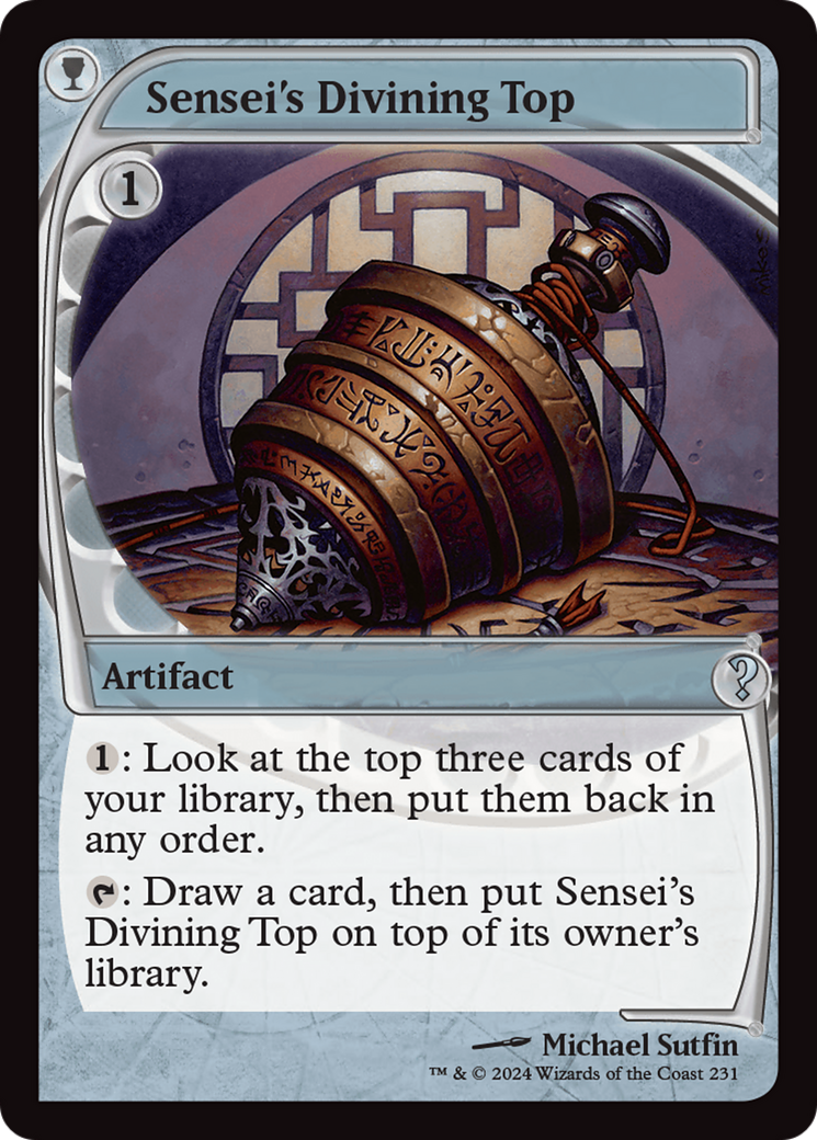 Sensei's Divining Top (Future Sight) - Mystery Booster 2 (MB2)