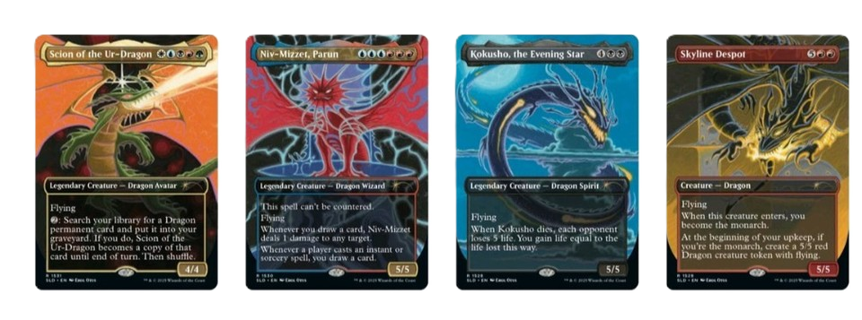 Secret Lair Drop: A Devastation of Dragons - Rainbow Foil Edition - Secret Lair Drop Series (SLD)