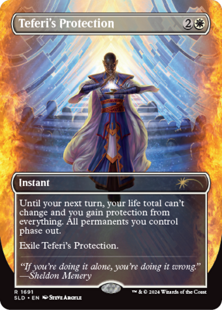 Teferi's Protection (1691) - Secret Lair Drop Series (SLD)