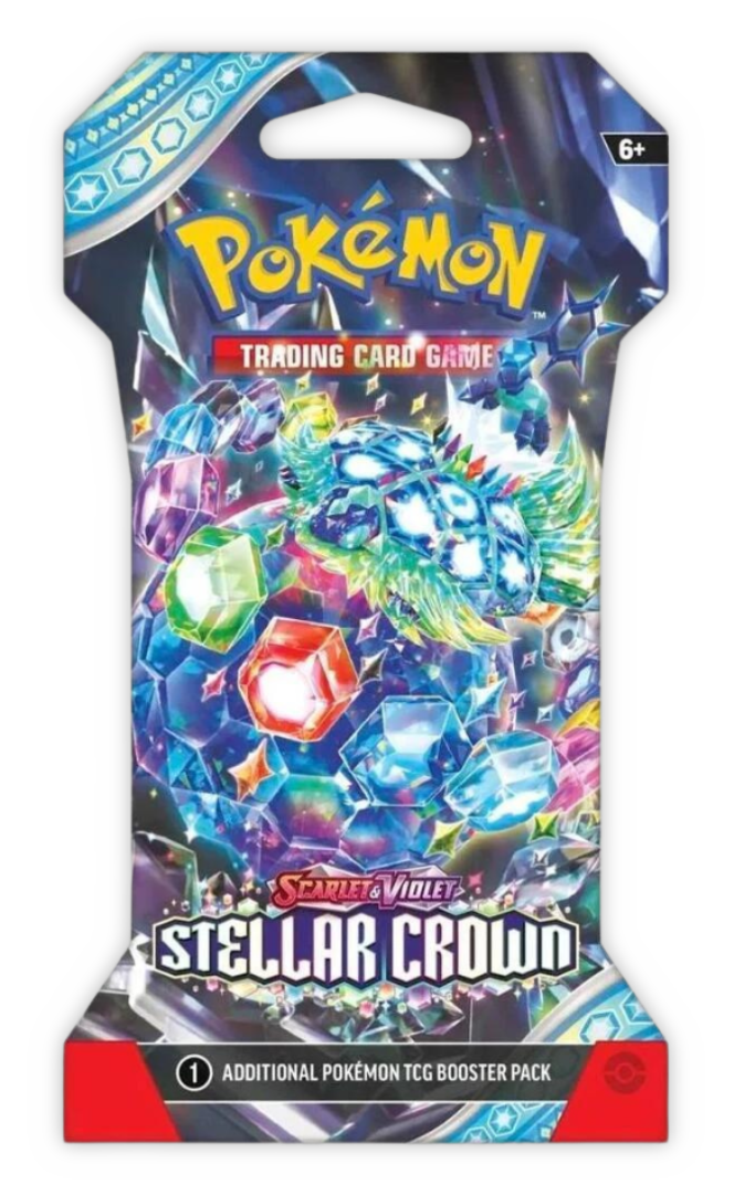 Scarlet & Violet - Stellar Crown Sleeved Booster Pack - Pokemon TCG