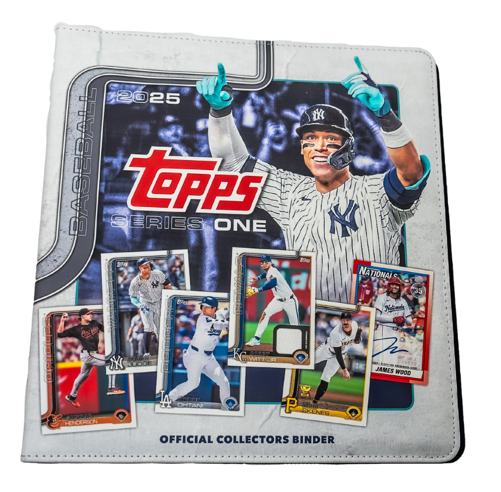 2025 Topps Series 1 Official Collectors Binder