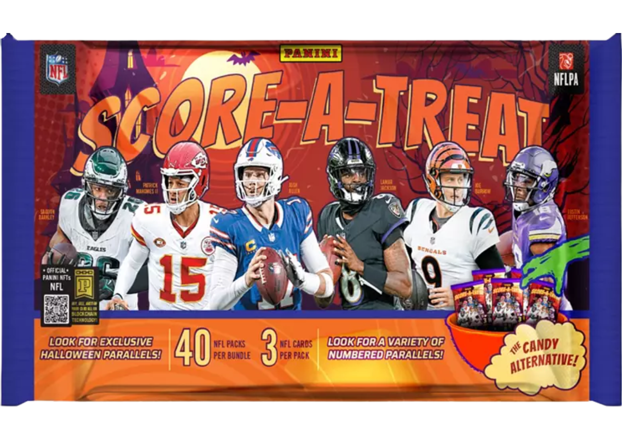 2025 Panini Score-A-Treat Halloween Football 40-Pack Box