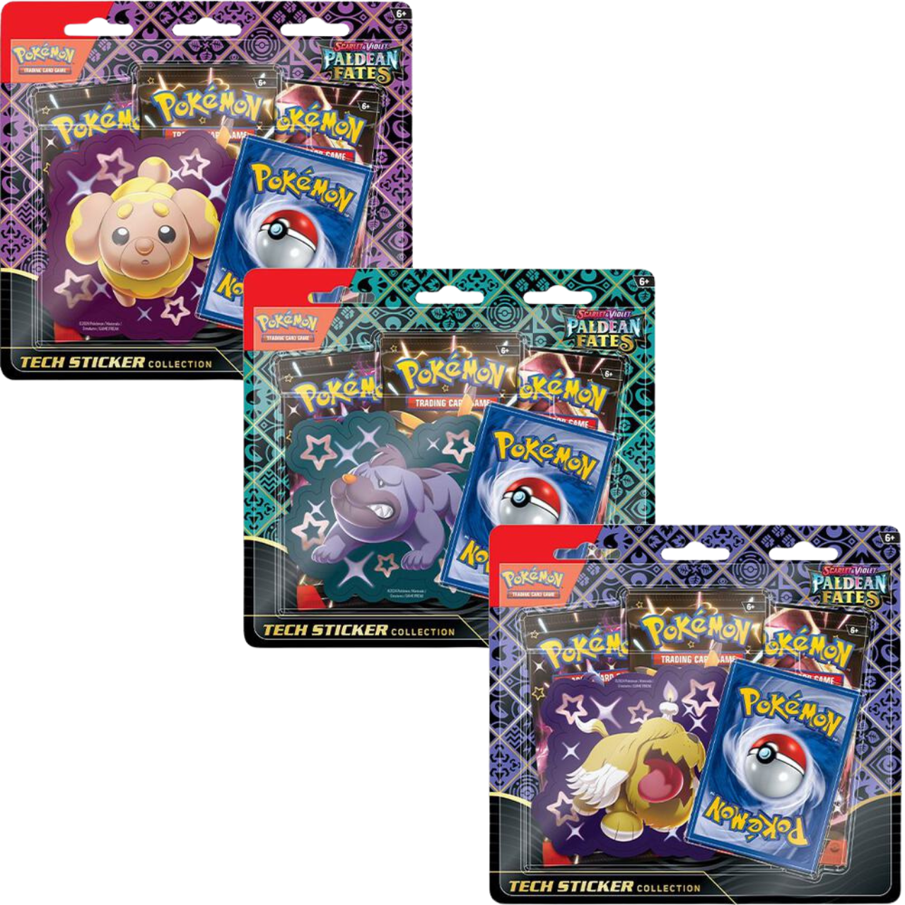 Scarlet & Violet - Paldean Fates Tech Sticker Collection