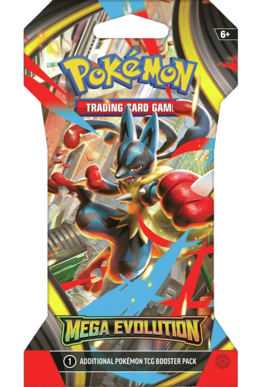 Pokemon Mega Evolution Sleeved Booster Pack