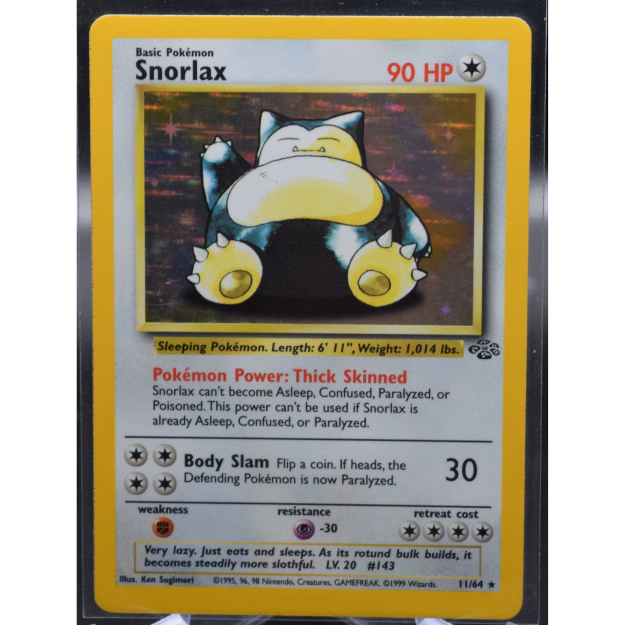 Snorlax (11) - Jungle (JU)