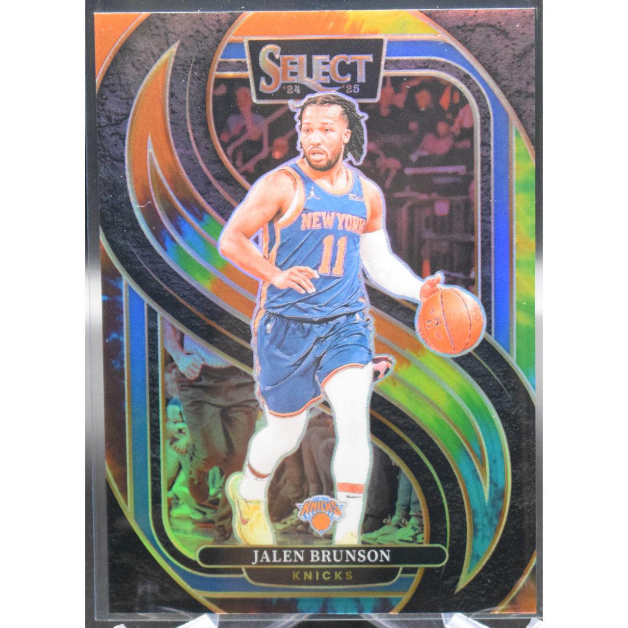 2024 Panini Select Basketball - Jalen Brunson 151 - Select tie dye /25