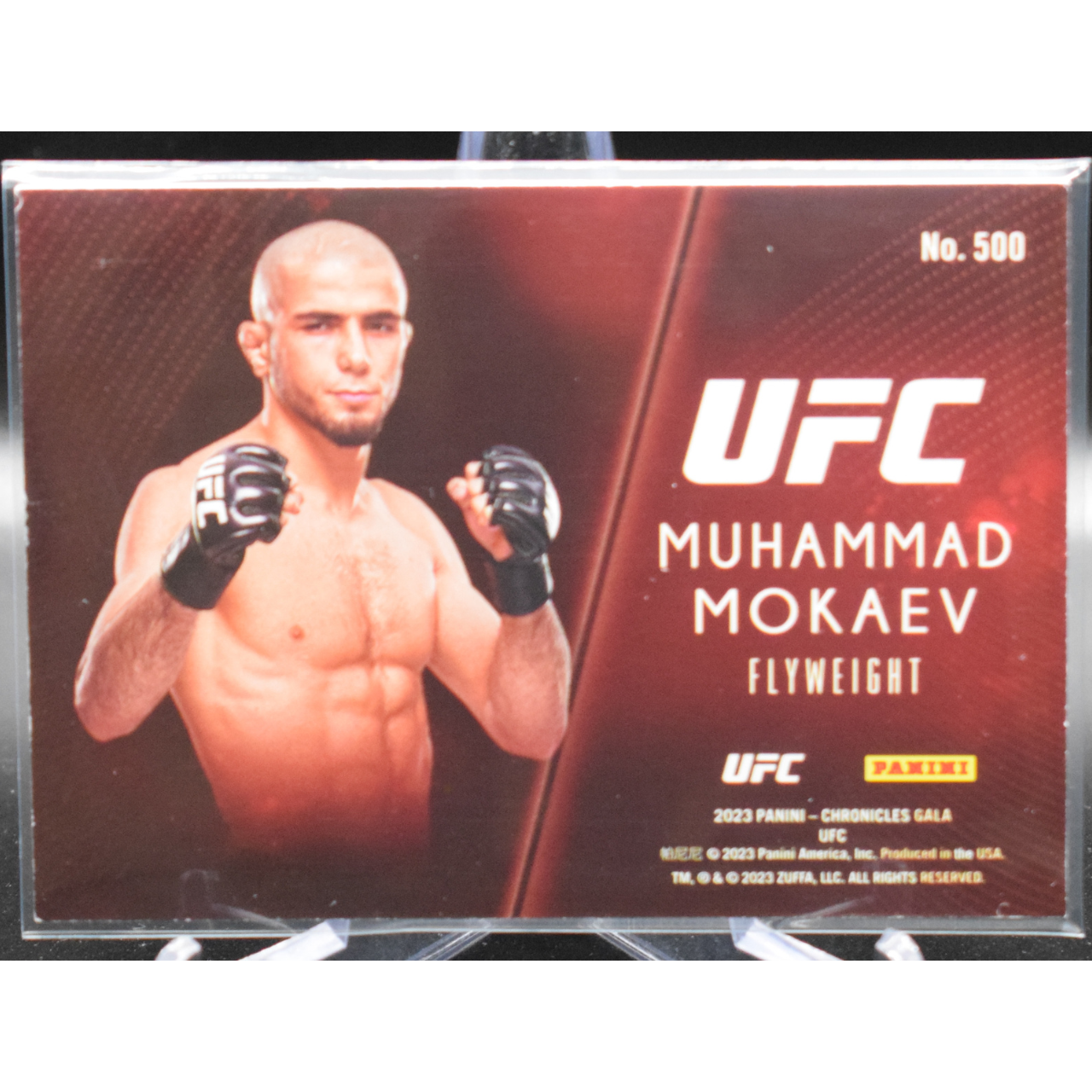2023 Panini Chronicles UFC - Muhammad Mokaev 500 - Gala /8