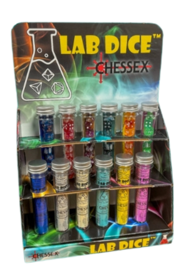 Chessex Lab Dice - Polyhedral 7-Dice Set