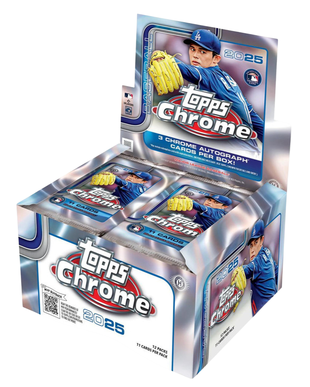 2025 Topps Chrome Baseball Jumbo Hobby Box