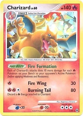 Charizard - 1/99 (Cracked Ice Holo) - Miscellaneous Cards & Products (MCAP)