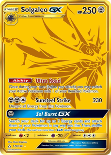 Solgaleo GX (Secret Rare) - SM - Ultra Prism (SM05)