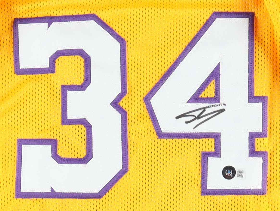 Shaquille O'Neal Signed Autographed Custom Jersey (JSA & PIA)