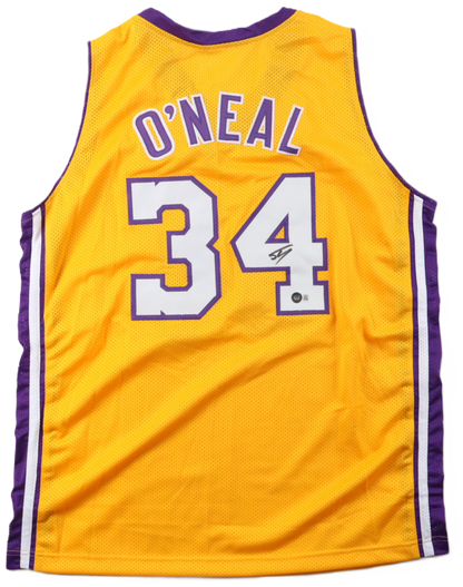 Shaquille O'Neal Signed Autographed Custom Jersey (Beckett)