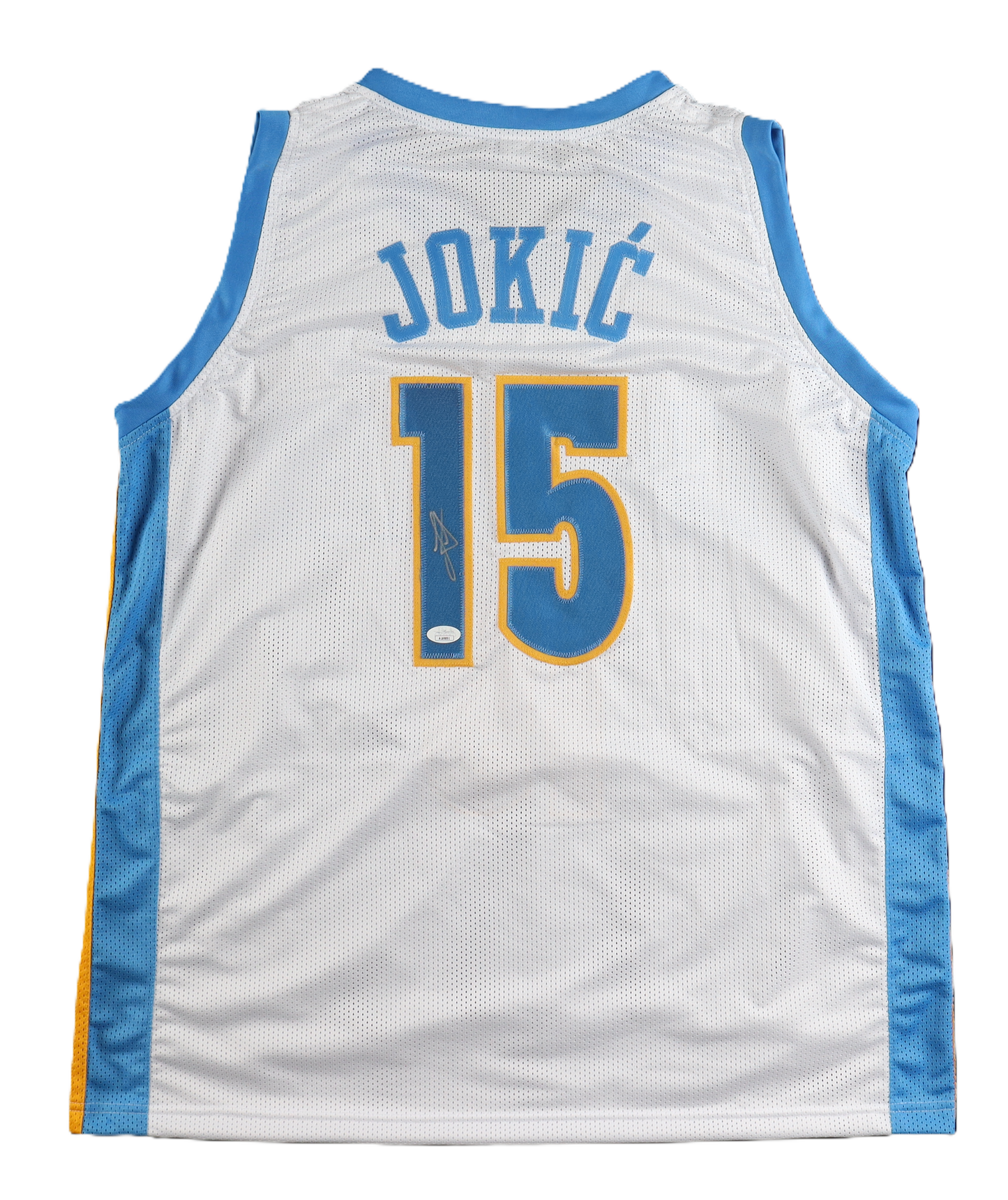 Nikola Jokic Signed Autographed Custom Jersey (JSA)