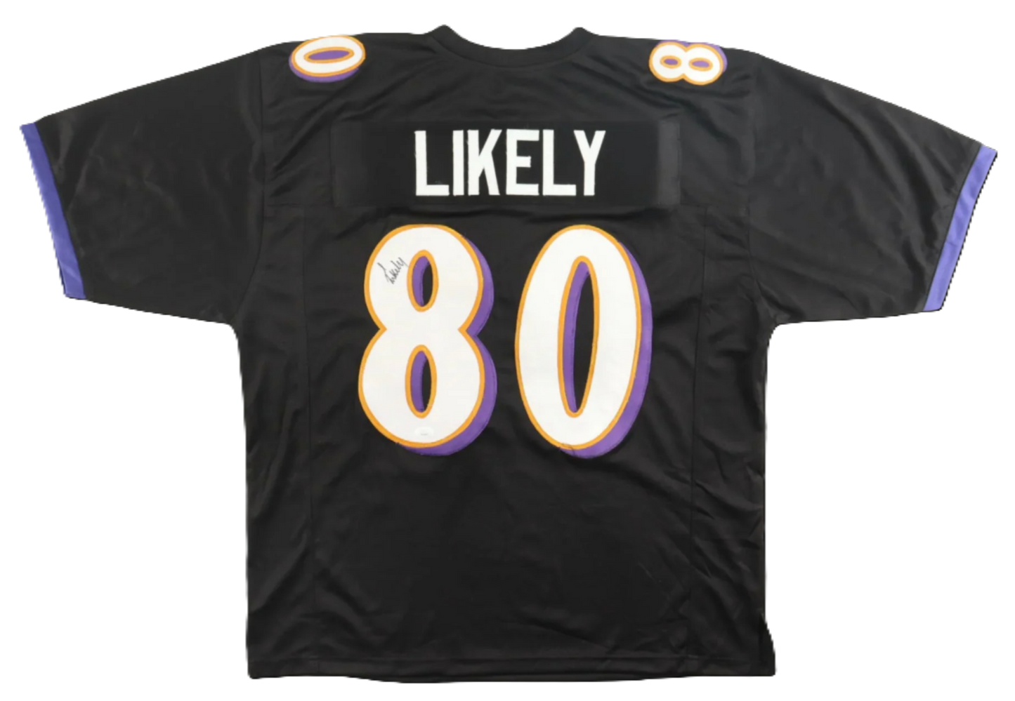 Isiah Likely Autographed Signed Custom Jersey -  JSA COA