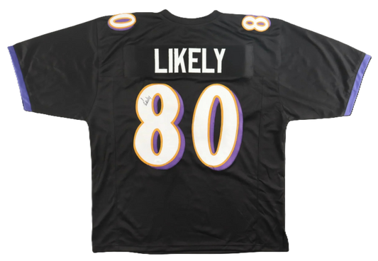 Isiah Likely Autographed Signed Custom Jersey -  JSA COA