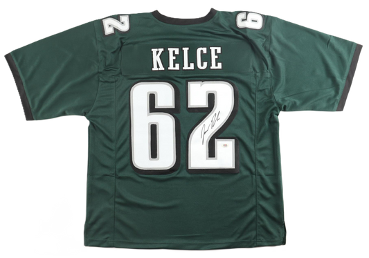 Jason Kelce Signed Autographed  Custom Jersey JSA COA