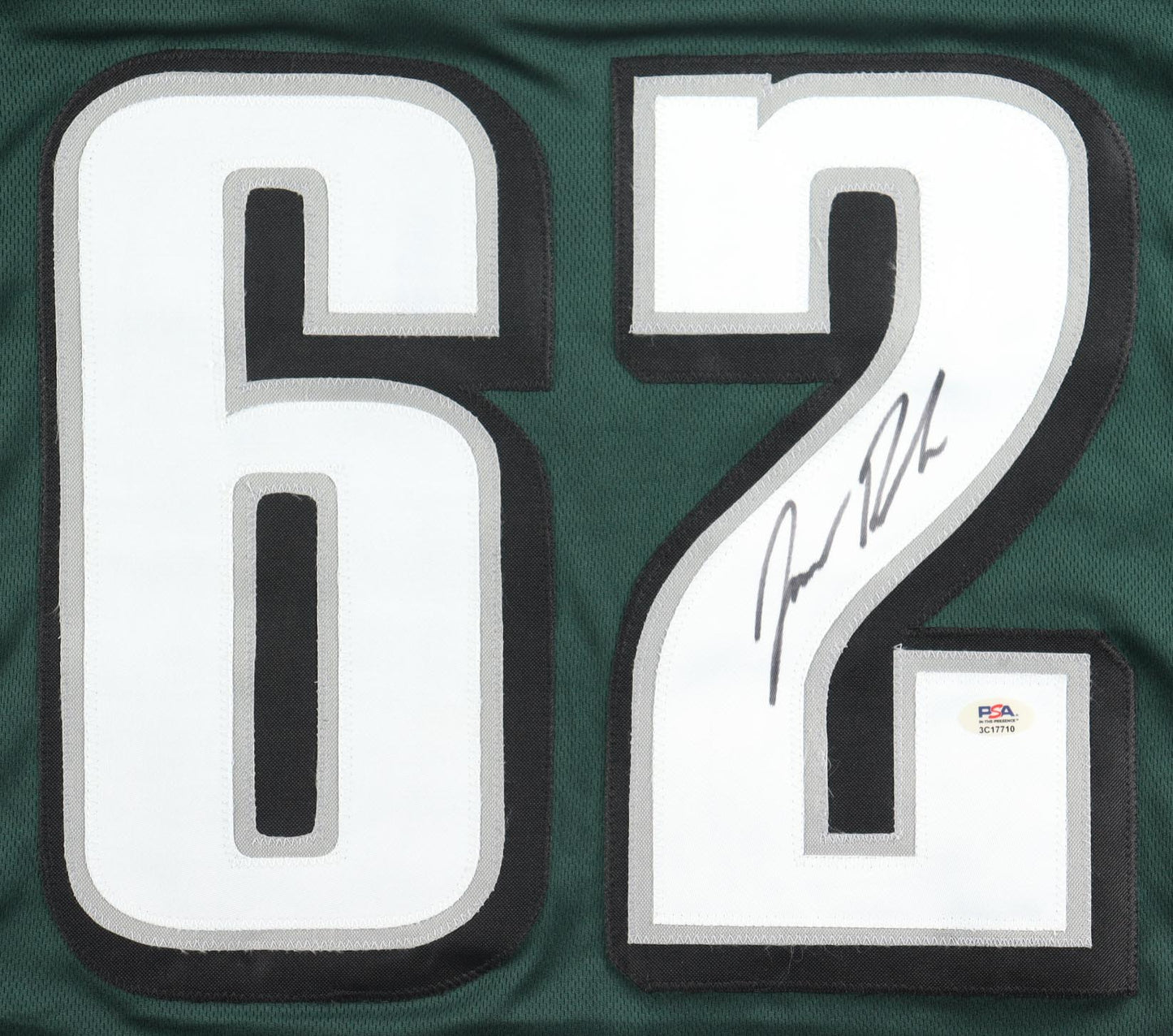 Jason Kelce Signed Autographed  Custom Jersey JSA COA