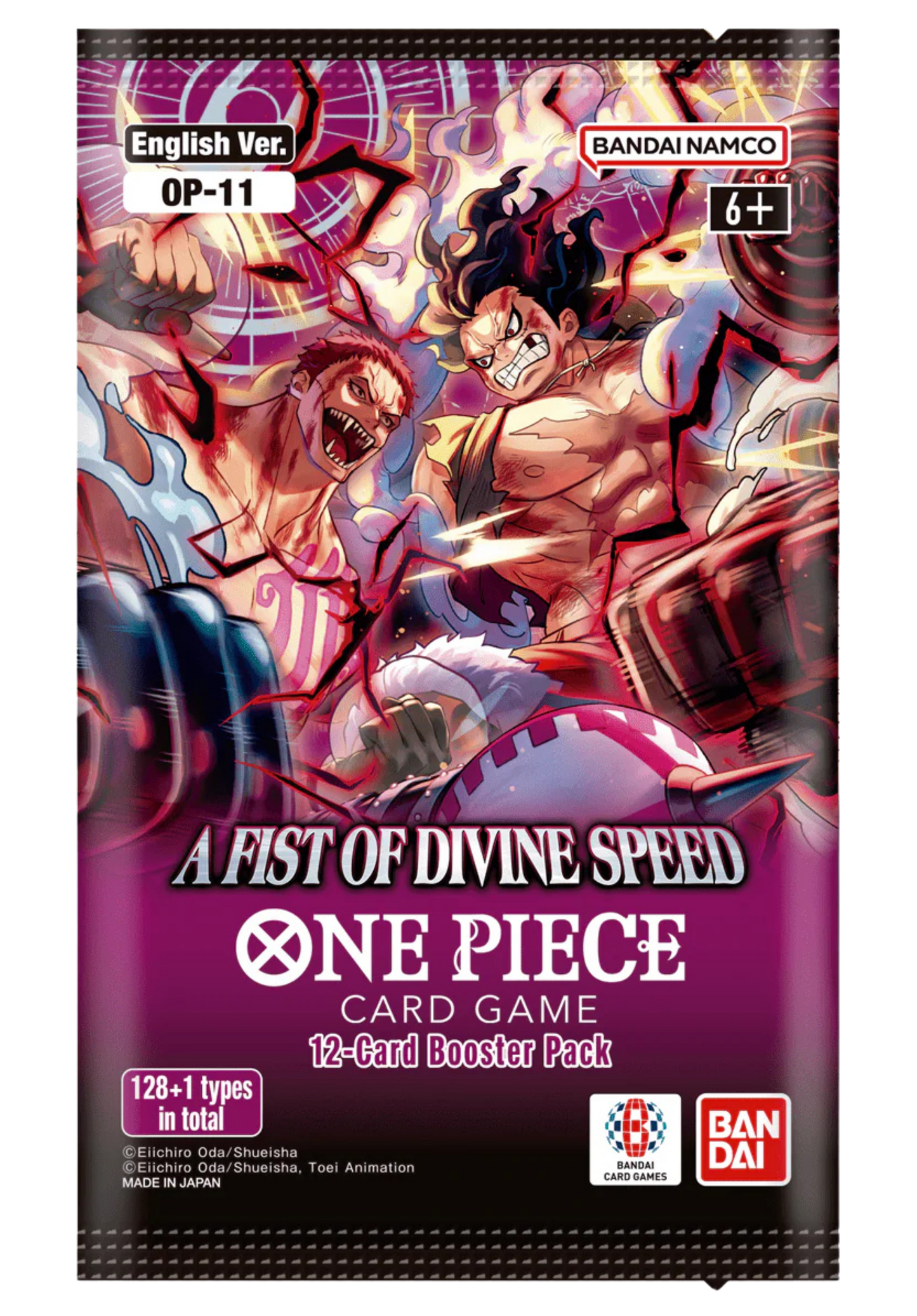 One Piece Card Game - A Fist of Divine Speed OP-11 Booster Pack