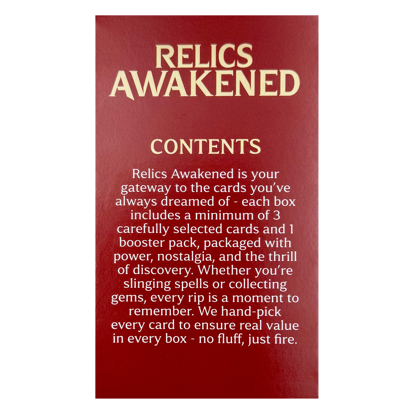 Relics Awakened Magic: The Gathering $500 Repack (Livestream Opening)