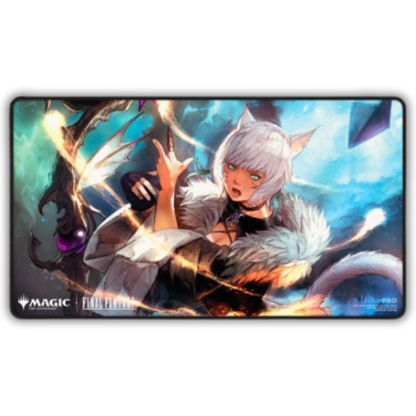 Ultra Pro Premium Black Stitched Playmat - Magic: The Gathering - Final Fantasy