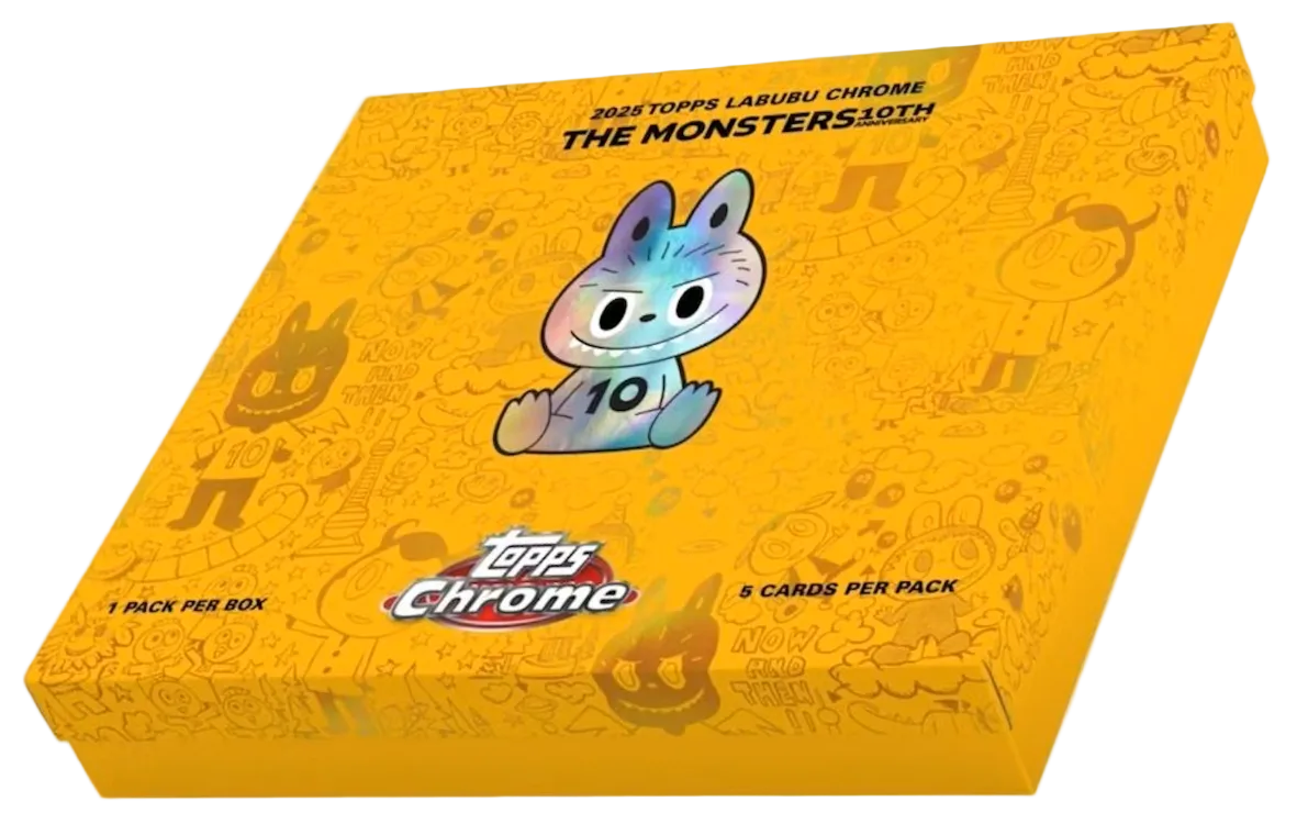 2025 Topps Chrome Labubu Box